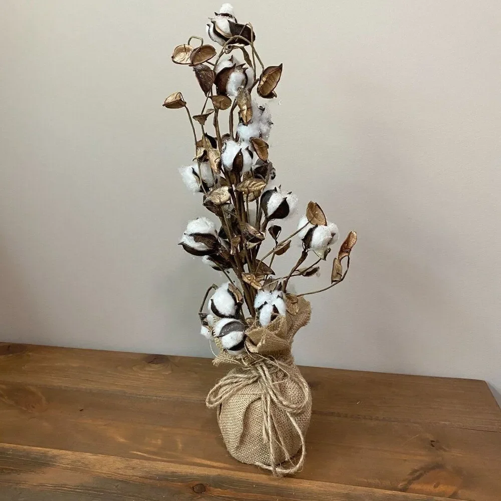 Cotton Table Top Decor Rustic Country